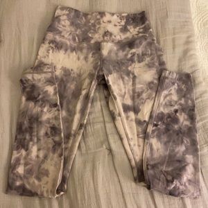 lululemon tie dye leggings